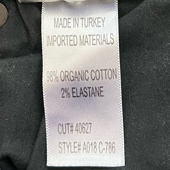 AGOLDE | High Waist 'Feel Good' Distressed Raw Hem Skinny Jeans Black | Size 29 - Picture 7 of 10